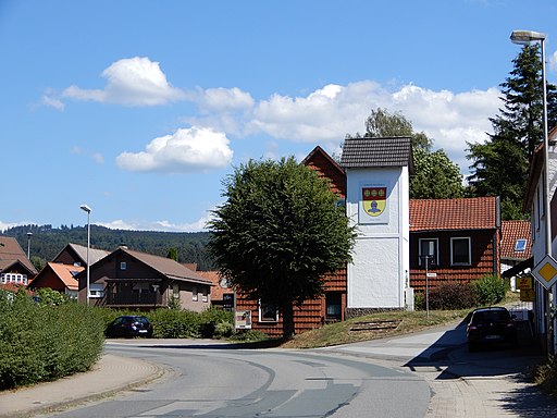 Untere Harzstraße (Windhausen) Ortsdurchfahrt an der alten Mühle