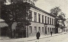 The nation building in the early 1900s Uppsala plate 1 from NF 30 (1920) - Stockholms nation.jpg