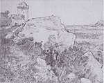 Van Gogh - Hügel mit der Ruine von Montmajour.jpeg