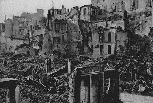 凡尔登战役中被破坏的建筑