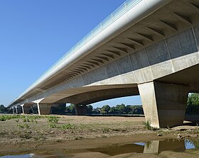 Immagine illustrativa della sezione del viadotto della Loira