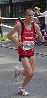 Viktor Röthlin Swiss marathon runner