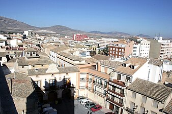 Panoramic view of Caudete