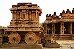 Vitthala Temple Chariot, Hampi, Karnataka.jpg