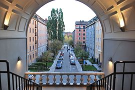 Völundsgatan, sett fra Sankt Eriksplan, Vasastan