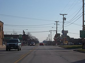 In the center of Howard's Grove