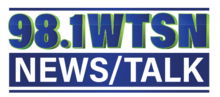 Logo for the station between November 2016 and April 2020 WTSN 98.1 logo.png