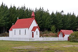 Waitetoko Church, near Lake Taupo