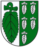 Wappen der Gemeinde Bucha