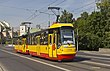 Tramaŭto Konstal 105Na en Varsovio (2013)