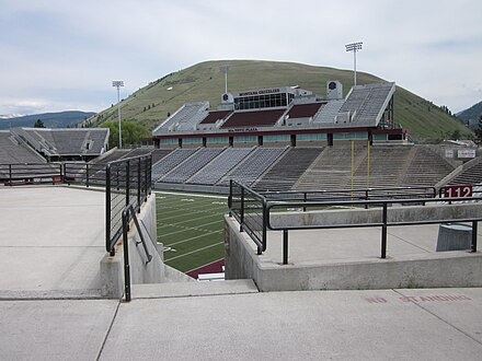 Montana Grizzlies football at Washington–Grizzly Stadium