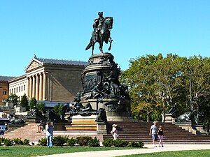 Washington Monument by Rudolf Siemering (1897).