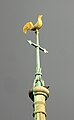 Weather vane atop the Church of St Laurence in Stroud, Gloucestershire.