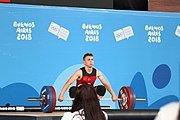 Deutsch: Gewichtheben bei den Olympischen Jugendspielen 2018; Tag 2, 10. Oktober 2018; Jungen 62 kg English: Weightlifting at the 2018 Summer Youth Olympics at 8 October 2018 – Boys' 62 kg