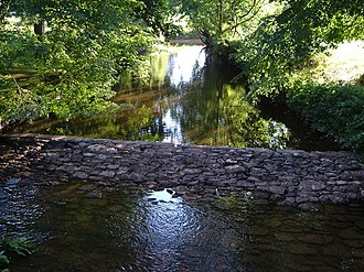 The River Yeo at Fordton Weir on River Yeo at Fordton - geograph.org.uk - 201649.jpg
