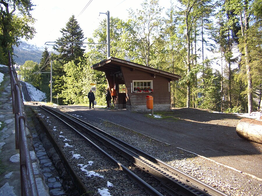 Wengwald railway station