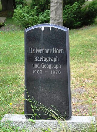 <span class="mw-page-title-main">Werner Horn (cartographer)</span>