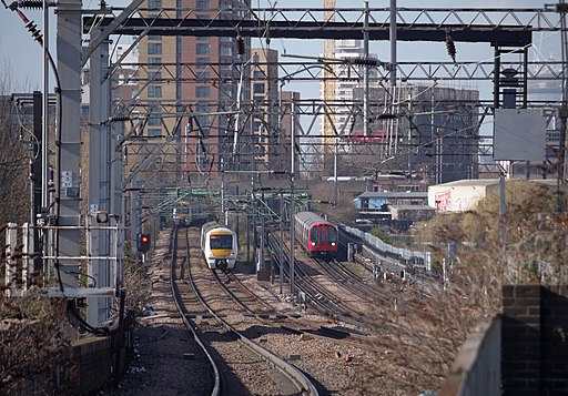 West Ham station MMB 14 357041 S Stock