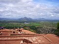 Vista des de la fortalesa de Sigiriya