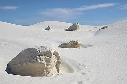 Izuzetno fini kristali Nacionalnog parka Vajt Sands.