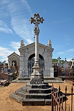 Cross of Boëssé in the cemetery of Yvré-l'Evêque, Sarthe, France