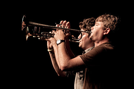 Zach Condon at the Perc Pan festival in Rio de Janeiro in 2009