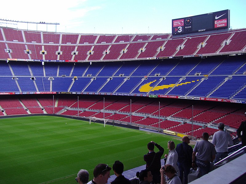 File:-2009-04-18 Camp Nou stadium, Barcalona, Spain (12).JPG