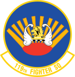119 Fighter Squadron emblem.svg