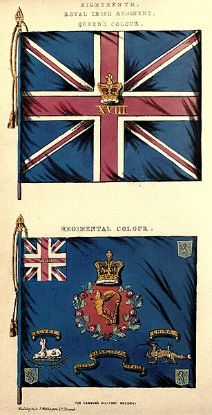 File:18th Foot colours.jpg