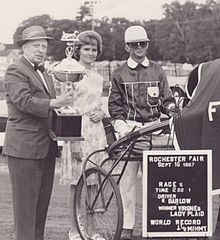 Ken Barlow - 1967 Harness Racing World Record