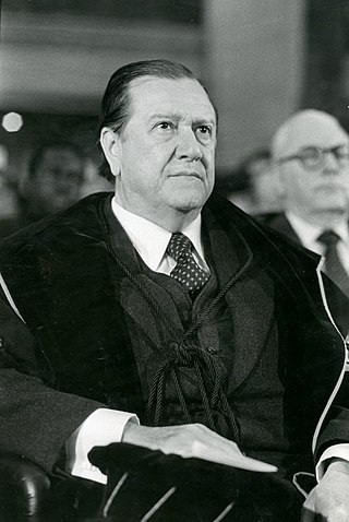 <span class="mw-page-title-main">Rafael Caldera</span> President of Venezuela, 1969–74 and 1994–99