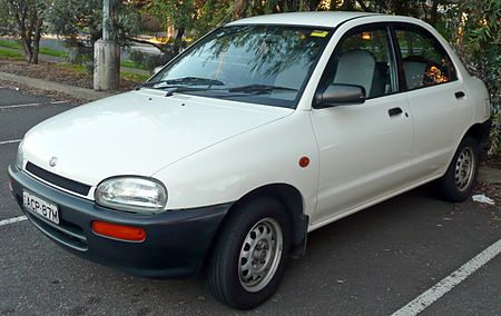 1994 Mazda 121 (DB Series 2) 1.3 sedan (2009-06-06).jpg