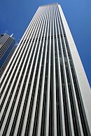 Aon Center in Chicago was the tallest structure clad in marble upon its completion. The marble however proved to be fragile, and the building was re-clad in a similarly-colored granite at an extreme financial cost.