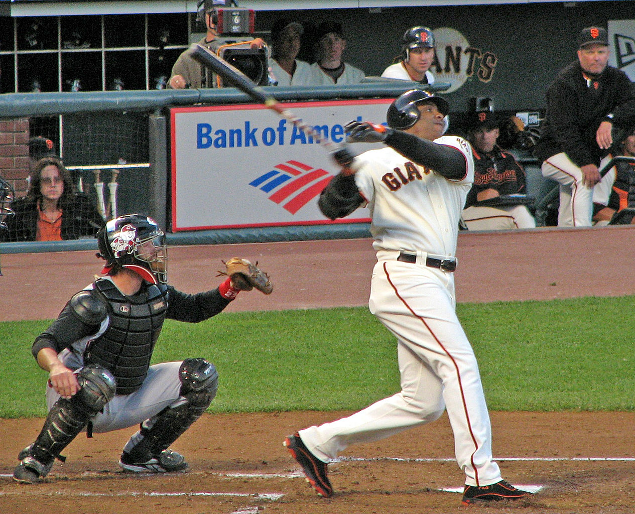 Barry Bonds through the years