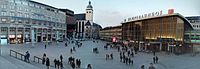 Deutsch: Bahnhofsvorplatz in Köln