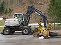 2018-03-12 Terex TW110 of Swietelsky in Frankenfels