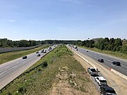 2019-06-24 11 22 41 View south along Interstate 95 and U.S