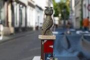 Die WikiEule schaut sich vor der WikiCon 2019‎ die Gastgeberstadt Wuppertal an