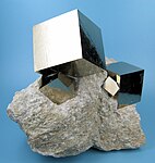 Pyrite cubique