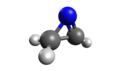 Struttura 3D a sfere dell'isomero 2h-azirina