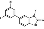 Figure 8: 6-aryl-1,3dihydrobenzimidazol -2ones substituent at the 1-position of the benzimidazolone 6-aryl-1,3 dihydrobenzimidazol-2ones with lipophilic substituent at the 1-position of the.png
