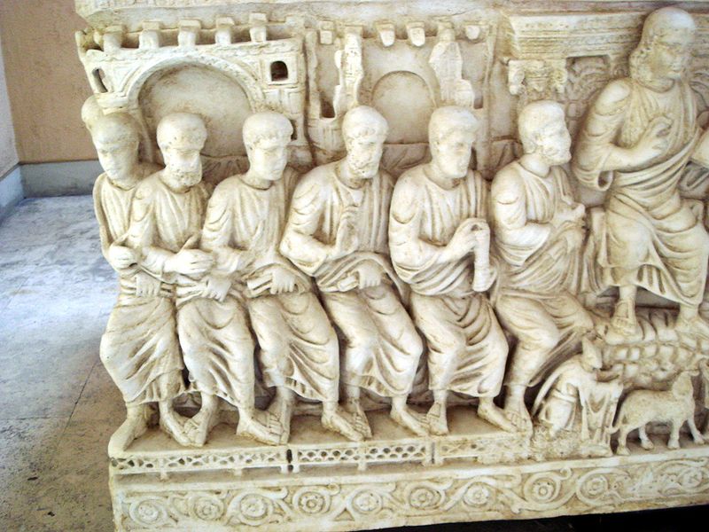 File:8712 - Roma, museo civiltà Romana - Sarcofago di Stilicone - Foto Giovanni Dall'Orto 12-Apr-2008.jpg