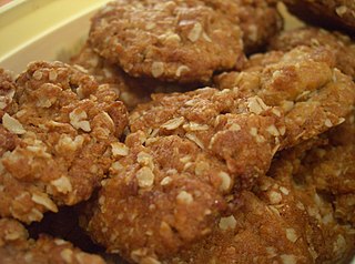 <span class="mw-page-title-main">Anzac biscuit</span> Type of sweet biscuit popular in Australia and New Zealand