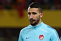 * Nomination Mehmet Topal, footballplyer of Turkey. --Steindy 22:57, 18 June 2021 (UTC) * Promotion  Support Good quality. A bit soft, but fine for a sports picture. --Domob 13:51, 20 June 2021 (UTC)
