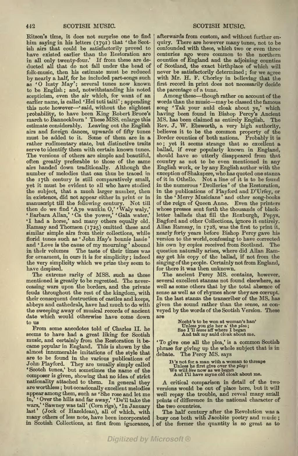 45) Page 35 - Such a parcel of rogues in a nation - Glen Collection of  printed music > Printed text > Jacobite melodies - Special collections of  printed music - National Library of Scotland