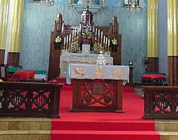 Un Syro Malabar catholique Knanaya juive Nasrani Church.JPG