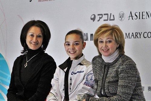 Vodorezova-Buianova with Adelina Sotnikova and Irina Tagaeva