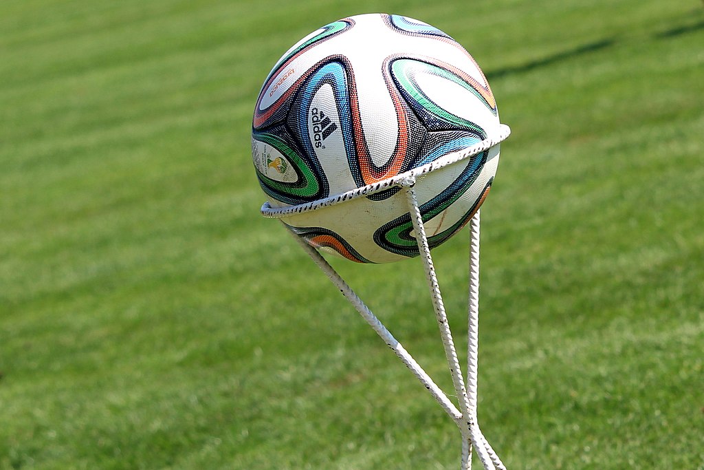 Brazuca soccer ball replica on grass – Stock Editorial Photo © zhukovsky  #48443727