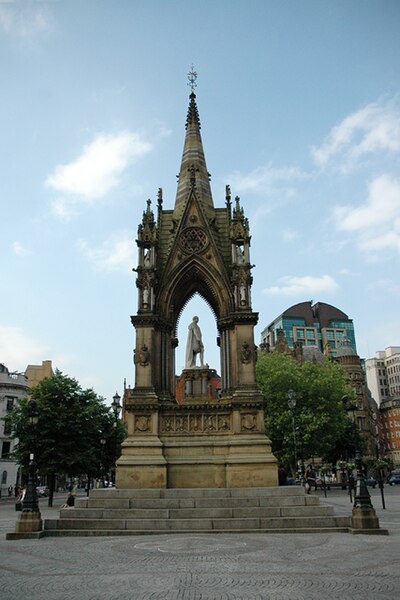 Albert Memorial (Thomas Worthington & Matthew Noble, 1869)