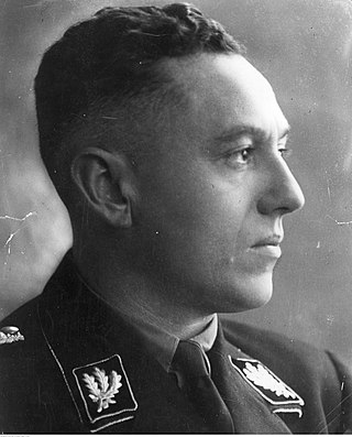 <span class="mw-page-title-main">Albert Forster</span> Gauleiter of Danzig during WW2 executed for war crimes.